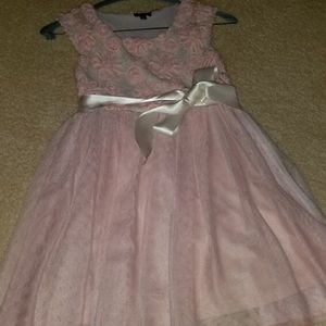 A pink dress for girls